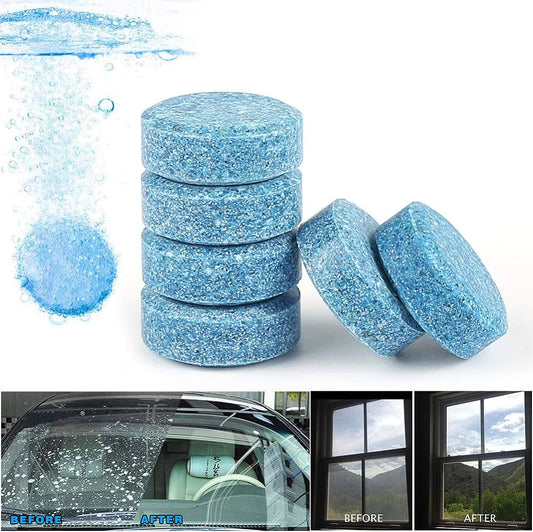 (PACK OF 10) Car Windshield Glass Washer Cleaner Tablets